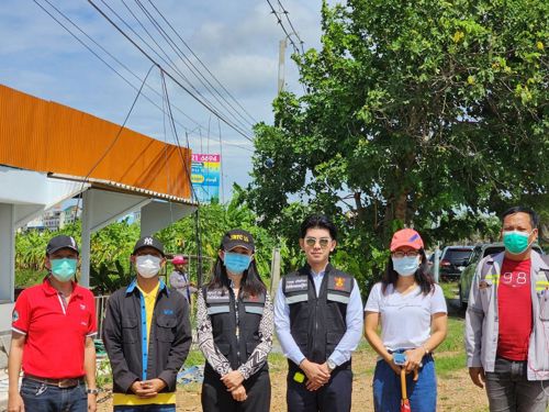 ลงพื้นที่ดำเนินการจัดระเบียบสายสื่อสารตามแผนจัดระเบียบสายสื่อสาร จังหวัดปทุมธานี