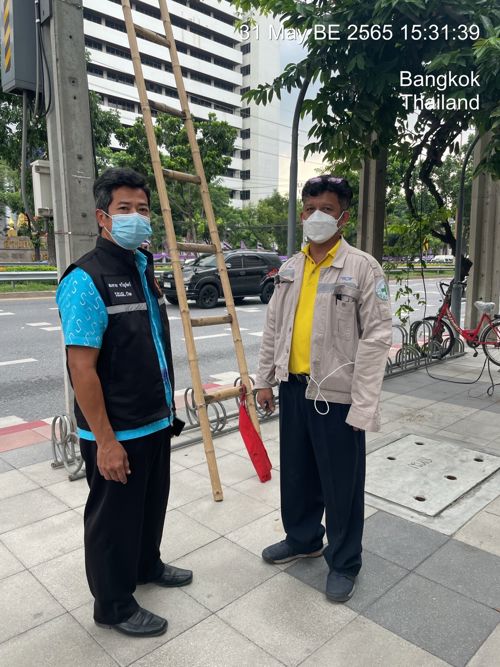 31 พ.ค. 65 สำนักงาน กสทช. เขต 11 ได้รับแจ้งผ่าน Call center 1200 ว่าประสบอุบัติเหตุจากสายสื่อสารที่จัดเก็บไม่เป็นระเบียบ