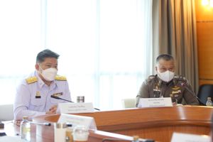 การประชุมหารือแนวทางการแก้ไขปัญหามิจฉาชีพส่งข้อความสั้น (SMS) หลอกลวงประชาชน และปัญหาการฉ้อโกงประชาชนโดยแสดงตนเป็นบุคคลอื่นผ่านระบบโทรศัพท์และสื่ออิเล็กทรอนิกส์ (แก๊ง Call Center)