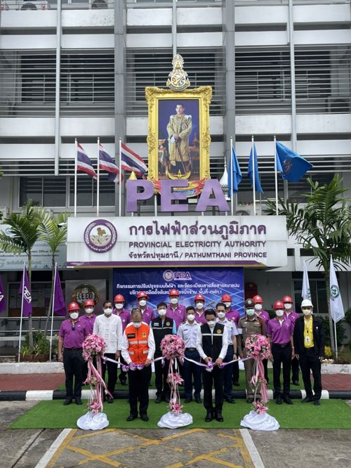 การจัดระเบียบสายสื่อสารตามแผนสำนักงาน กสทช. ปี 2565 จังหวัดปทุมธานี