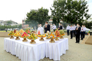 พิธีถวายราชสักการะและบวงสรวงฯ เนื่องในวันสถาปนาครบรอบ 10 ปี กสทช.