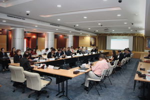 การประชุมหารือและแลกเปลี่ยนความคิดเห็นแนวทางการดำเนินการตามเจตนารมณ์ขององค์กรวิชาชีพวิทยุและโทรทัศน์