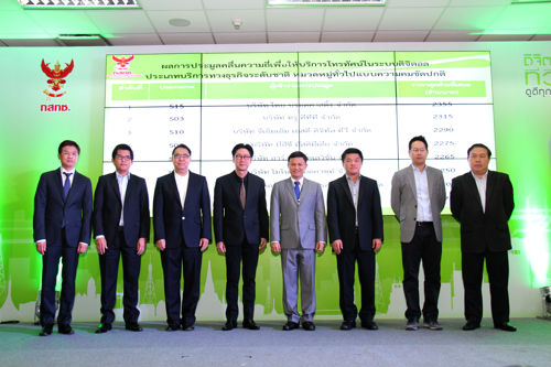 คณะกรรมการกิจการกระจายเสียงและกิจการโทรทัศน์ (กสท.) เผยผลประมูลฯ ดิจิตอลทีวี วันแรก 26 ธ.ค. 56 รอบบ่าย หมวดหมู่ SD ชิง 7 ใบอนุญาต