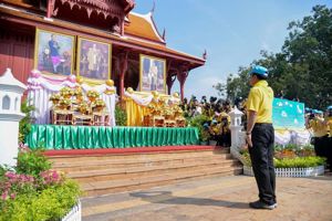 กิจกรรมจิตอาสาพัฒนาภูมิทัศน์ริมฝั่งแม่น้ำเจ้าพระยา
