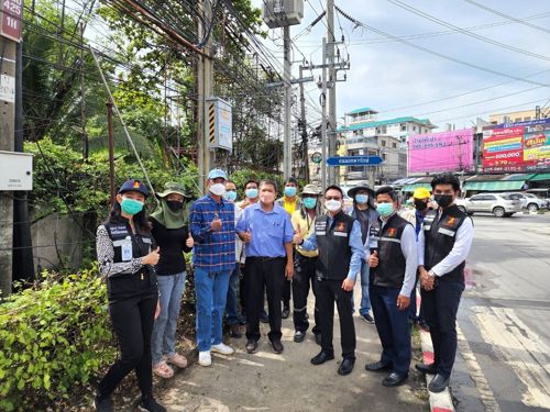 ดำเนินการจัดระเบียบสายสื่อสารในจังหวัดสมุทรปราการ ตามแผนการจัดระเบียบสายสื่อสาร สำนักงาน กสทช. ประจำปี 2565