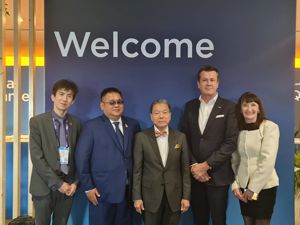 การประชุมหารือทวิภาคีร่วมกับหน่วยงาน GSMA (Global System for Mobile Communications Association)
