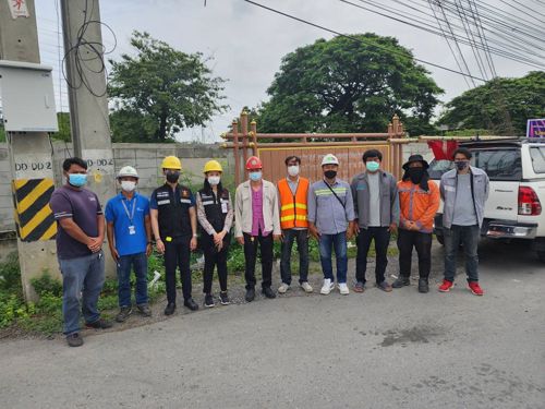 ดำเนินการตามแผนการจัดระเบียบสายสื่อสาร สำนักงาน กสทช. ประจำปี 2565 ไตรมาส3 จังหวัดปทุมธานี