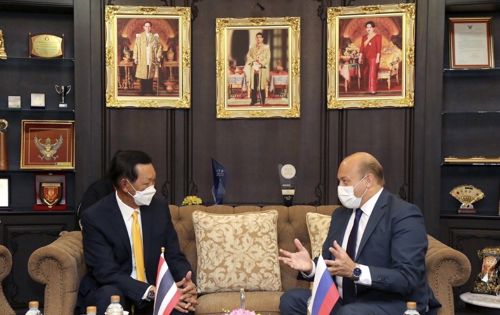 สำนักงาน กสทช. ให้การต้อนรับเอกอัครราชทูตสหพันธรัฐรัสเซียประจำประเทศไทยและคณะผู้แทน เนื่องในโอกาสการขอเข้าเยี่ยมคารวะประธาน กสทช.